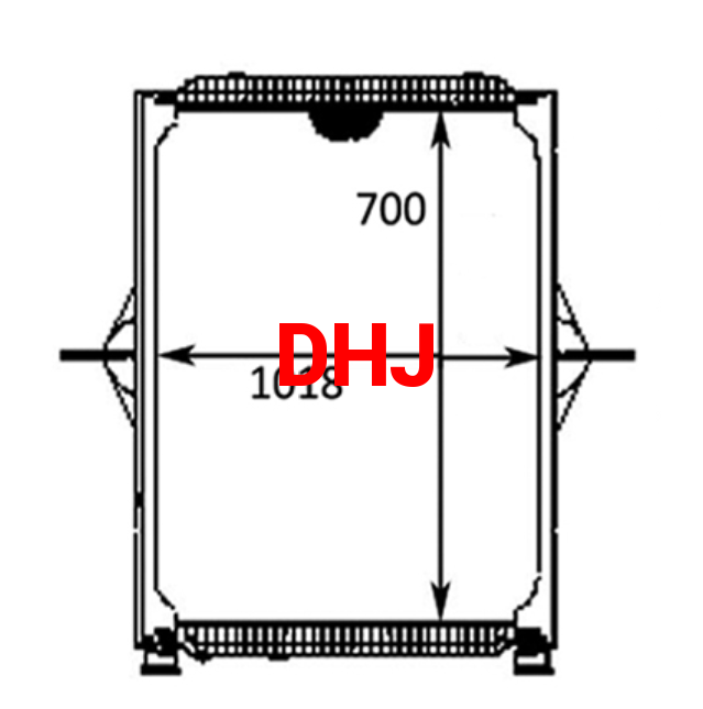 RENAULT TRUCKS Magnum radiator 5001866280 5010619446 63778A