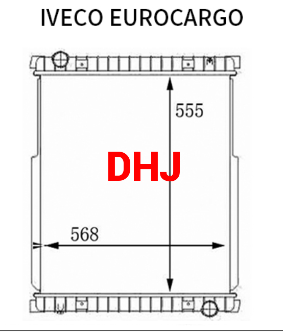 Iveco Eurocargo E13 RADIATOR 500361626 504080547 63333