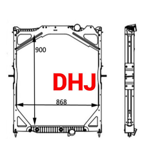 VOLVO WG RADIATOR 20516414 20984815/20733351 20516418 4020201 1050097 1003579 20700605 20733349