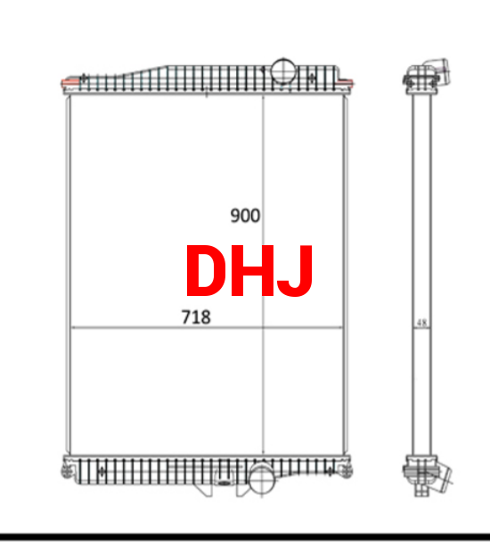 VOLVO FH NEW RADIATOR OEM 21124980