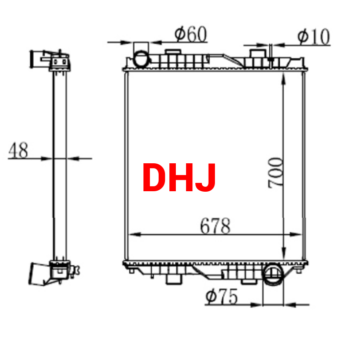 NISSAN UD TRUCK RADIATOR,21400-03Z78,21400-04Z03,21400-04Z06,21400-04Z13,21400-05Z00,21400-05Z01,21400-05Z02,21400-05Z17,21400-05Z19