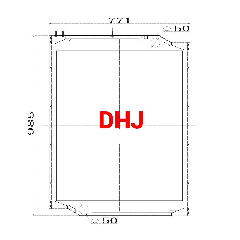 WG9725530230,Sinotruk Howo Duty Truck Radiator