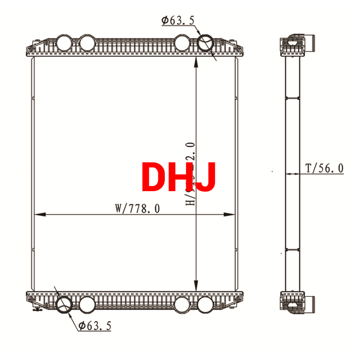 Freightliner Radiator,CVTU82153,CVTM82153,CTVTM82153,CTVTU82153