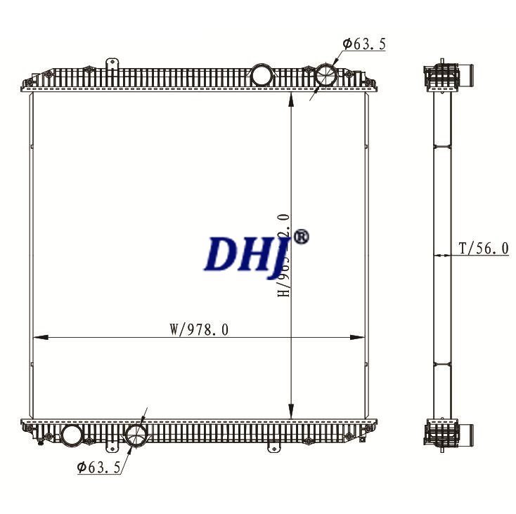 Freightliner Radiator FOR Century Series & Coronado,75084100 437260 800051,BHT75084,376761601,BHTB5323,B5323,B5325,BHTB5325,BHTC8989,