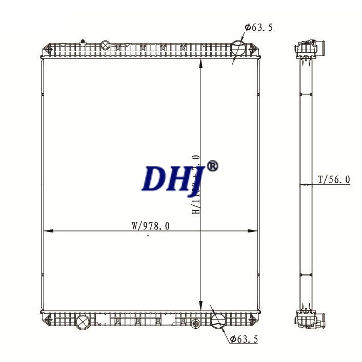 Freightliner/Sterling Radiator FOR  Classic & Classic XL,0526621000 A0527741016,0526621000,052662