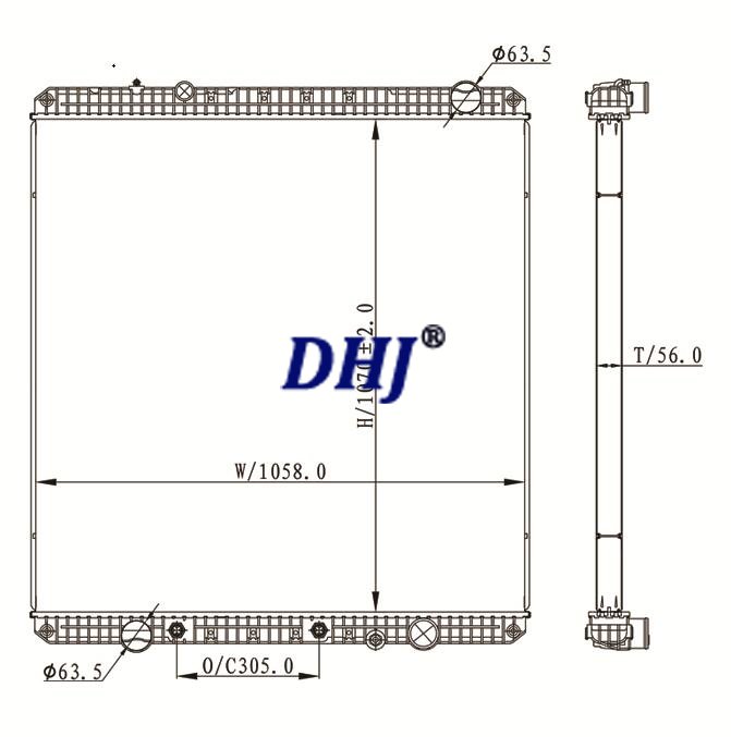 Freightliner Coronado W115 Radiator,LT9192,FRE96AP,FRE96,0527748003,0529616003,0524939003,A0525304003,LT9193,FRE99AP,FRE99,