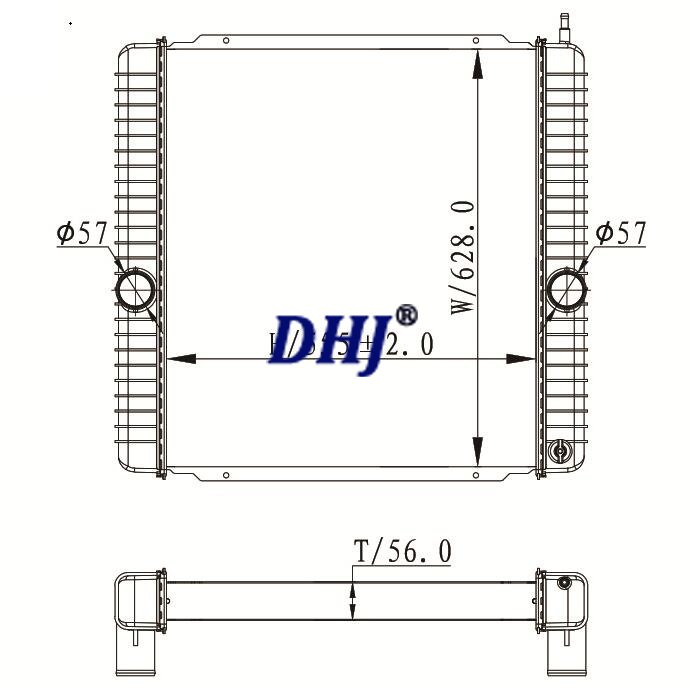 International/Navistar Truck Radiator For 3000,3600,3800,4100-4400,SPI20013536,20013536,ABPN202001353