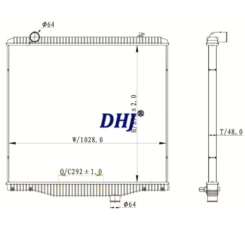 International/Navistar ProStar & TransStar Radiator，2604295C93,369761F97,2604400C94,2513233C1,3839638F97,3697461F97,2604295C91,2604295C92,2604295C94,2604295C95