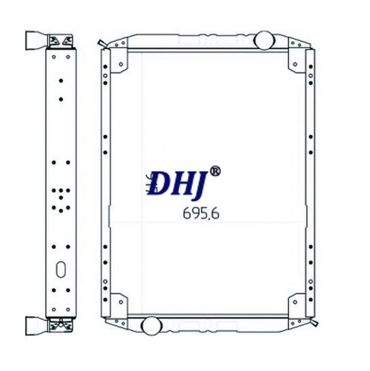 MAZ 107 RADIATOR,107-1301010,107A-1301010,107А-1301010,А6135000102