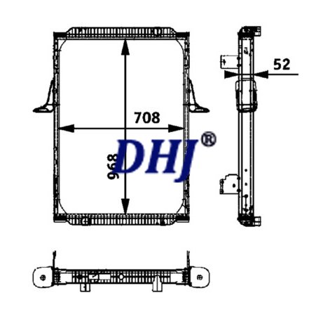 5001858488,5001858489,5001858490,5010315842,Renault Premium Truck radiator