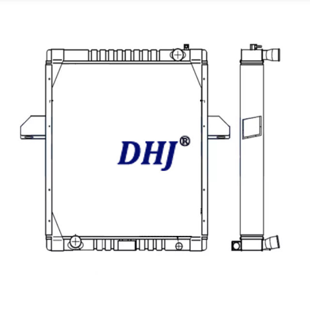 2RG121253J,Ford F14000/cargo Truck radiator