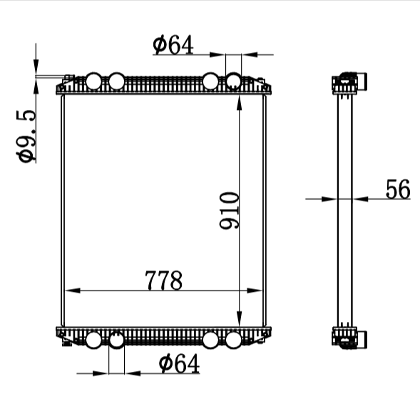 CENTURY COLUMBIA CLASS RADIATOR MT