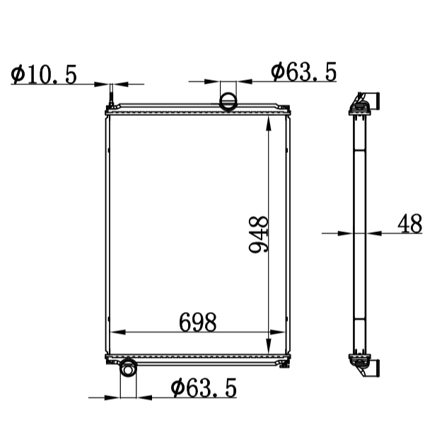 Ford LT9513 Sterling A9500 Truck Radiator 1030227,1030128,1030098,1003299,1003354,1003519,1003540,1040003,1Ford LT9513 Sterling A9500 Truck Radiator 040111,1040142,1050052,1101967,1220404,98051901,98101301,BAB4147