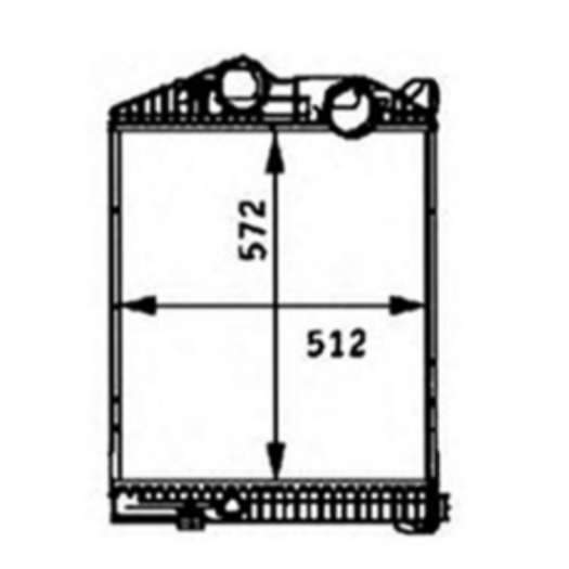 Mercedes-Benz intercooler 9705010201 9585010301 A9705010201 A9585010301 97033