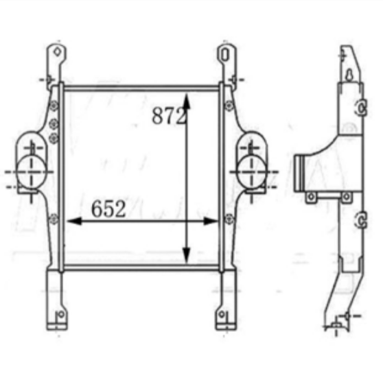 Iveco Stralis Intercooler 41214448 97022